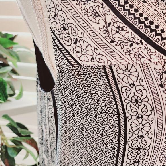 BAILEY 44 BLACK/WHITE SLEEVELESS BUTTON DOWN DRESS SIZE SMALL - Picture 5 of 9